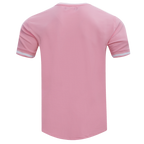 NFL SAN FRANCISCO 49ERS CLASSIC CHENILLE T-SHIRT EN MAILLE DOUBLE (ROSE)