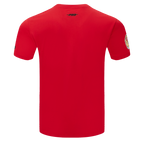 NFL SAN FRANCISCO 49ERS OLD ENGLISH T-SHIRT POUR HOMME (ROUGE)