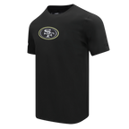 NFL SAN FRANCISCO 49ERS UNDER THE LIGHTS T-SHIRT EN JERSEY SIMPLE POUR HOMME (NOIR)