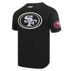 NFL SAN FRANCISCO 49ERS UNDER THE LIGHTS T-SHIRT EN JERSEY SIMPLE POUR HOMME (NOIR)