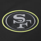 NFL SAN FRANCISCO 49ERS UNDER THE LIGHTS T-SHIRT EN JERSEY SIMPLE POUR HOMME (NOIR)
