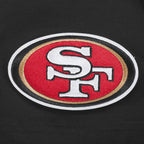 NFL SAN FRANCISCO 49ERS UNDER THE LIGHTS T-SHIRT EN JERSEY SIMPLE POUR HOMME (NOIR)