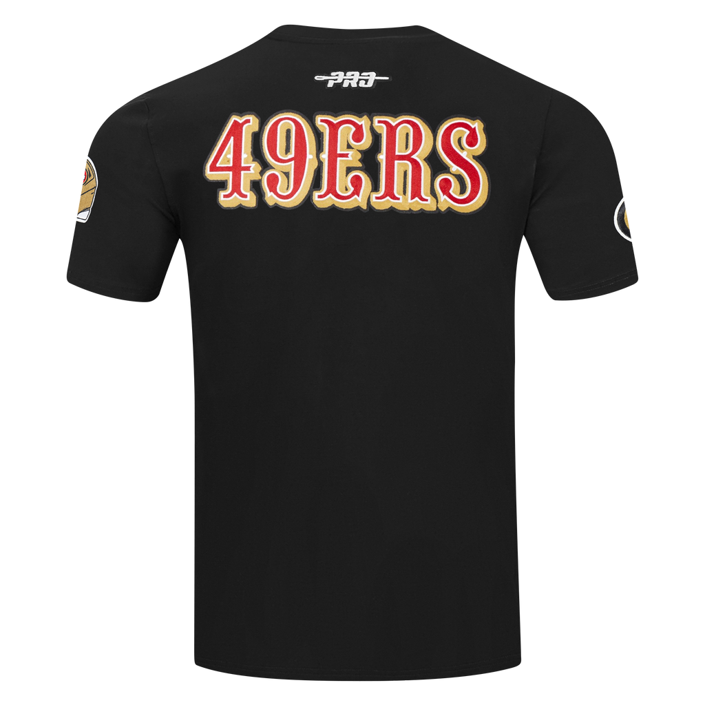 NFL SAN FRANCISCO 49ERS CITY RANSOM T-SHIRT EN JERSEY SIMPLE POUR HOMME (NOIR)