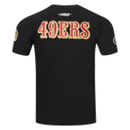 NFL SAN FRANCISCO 49ERS CITY RANSOM T-SHIRT EN JERSEY SIMPLE POUR HOMME (NOIR)