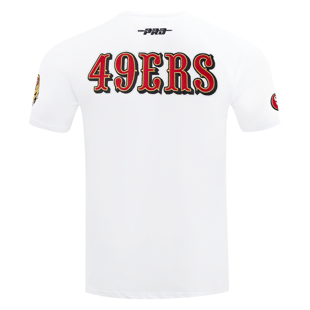 NFL SAN FRANCISCO 49ERS CITY RANSOM T-SHIRT EN JERSEY SIMPLE POUR HOMME (BLANC)