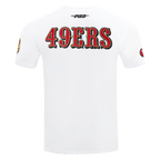 NFL SAN FRANCISCO 49ERS CITY RANSOM T-SHIRT EN JERSEY SIMPLE POUR HOMME (BLANC)