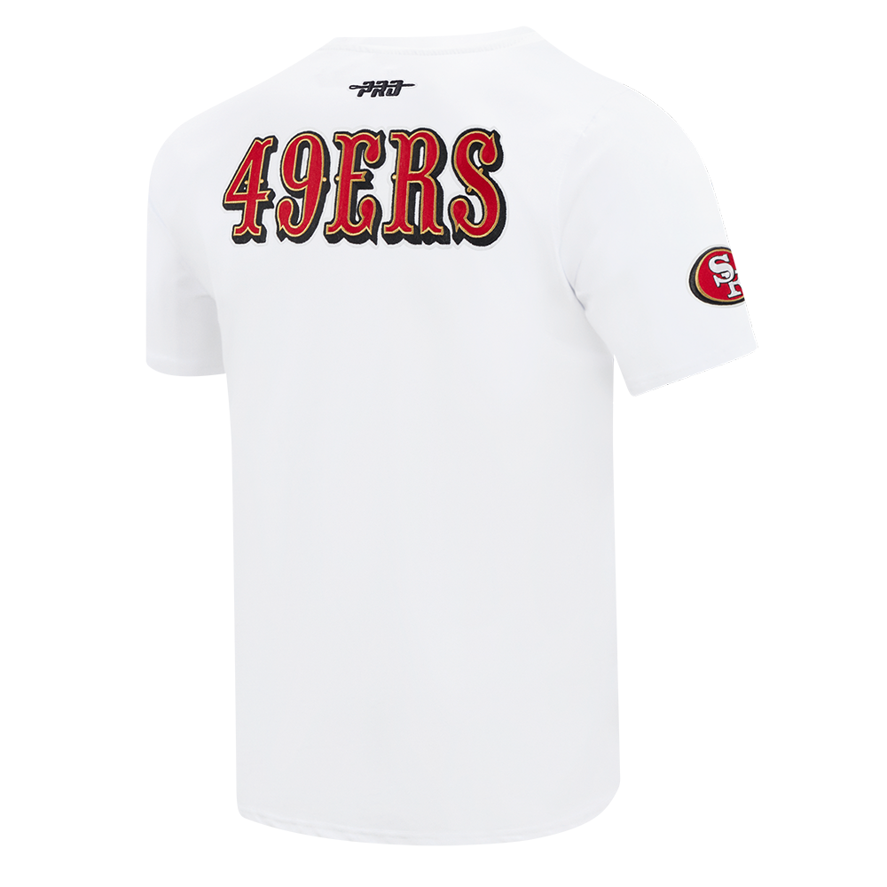 NFL SAN FRANCISCO 49ERS CITY RANSOM T-SHIRT EN JERSEY SIMPLE POUR HOMME (BLANC)