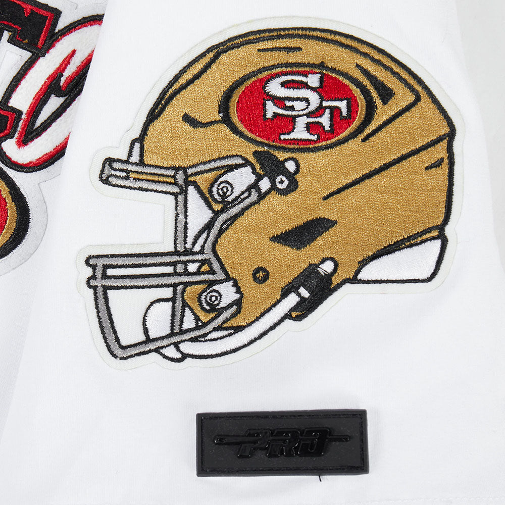 NFL SAN FRANCISCO 49ERS CITY RANSOM T-SHIRT EN JERSEY SIMPLE POUR HOMME (BLANC)