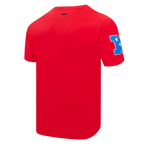 NFL SAN FRANCISCO 49ERS RETRO ELEVATION MEN'S SINGLE JERSEY TEE (RED)