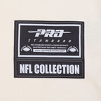 NFL SAN FRANCISCO 49ERS CHROME MEN'S COTTON JERSEY DROP SHOULDER TEE (EGGSHELL)
