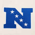 NFL SAN FRANCISCO 49ERS CHROME MEN'S COTTON JERSEY DROP SHOULDER TEE (EGGSHELL)
