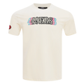 NFL SAN FRANCISCO 49ERS ECHO LOGO MEN'S SINGLE JERSEY TEE (EGGSHELL)