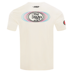 NFL SAN FRANCISCO 49ERS ECHO LOGO MEN'S SINGLE JERSEY TEE (EGGSHELL)