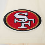 NFL SAN FRANCISCO 49ERS ECHO LOGO MEN'S SINGLE JERSEY TEE (EGGSHELL)
