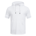 NFL SAN FRANCISCO 49ERS WHITE OUT CHANDAIL À CAPUCHON À MANCHES COURTES POUR HOMME (BLANC)