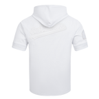 NFL SAN FRANCISCO 49ERS WHITE OUT CHANDAIL À CAPUCHON À MANCHES COURTES POUR HOMME (BLANC)