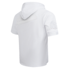 NFL SAN FRANCISCO 49ERS WHITE OUT CHANDAIL À CAPUCHON À MANCHES COURTES POUR HOMME (BLANC)
