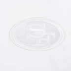 NFL SAN FRANCISCO 49ERS WHITE OUT CHANDAIL À CAPUCHON À MANCHES COURTES POUR HOMME (BLANC)
