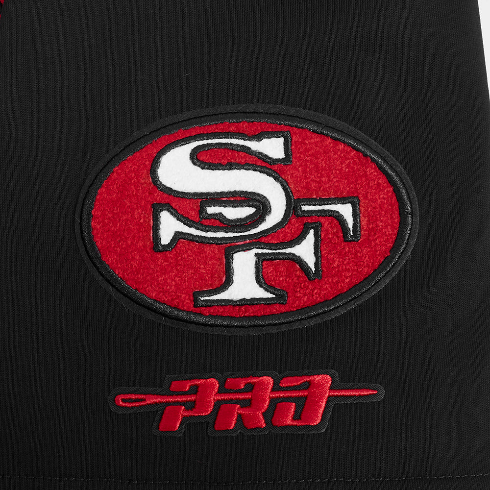 NFL SAN FRANCISCO 49ERS BEST OF MEN'S DROP SHOULDER TEE (BLACK)