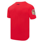 NFL SAN FRANCISCO 49ERS TEAM BADGE MEN'S SJ TEE (RED)