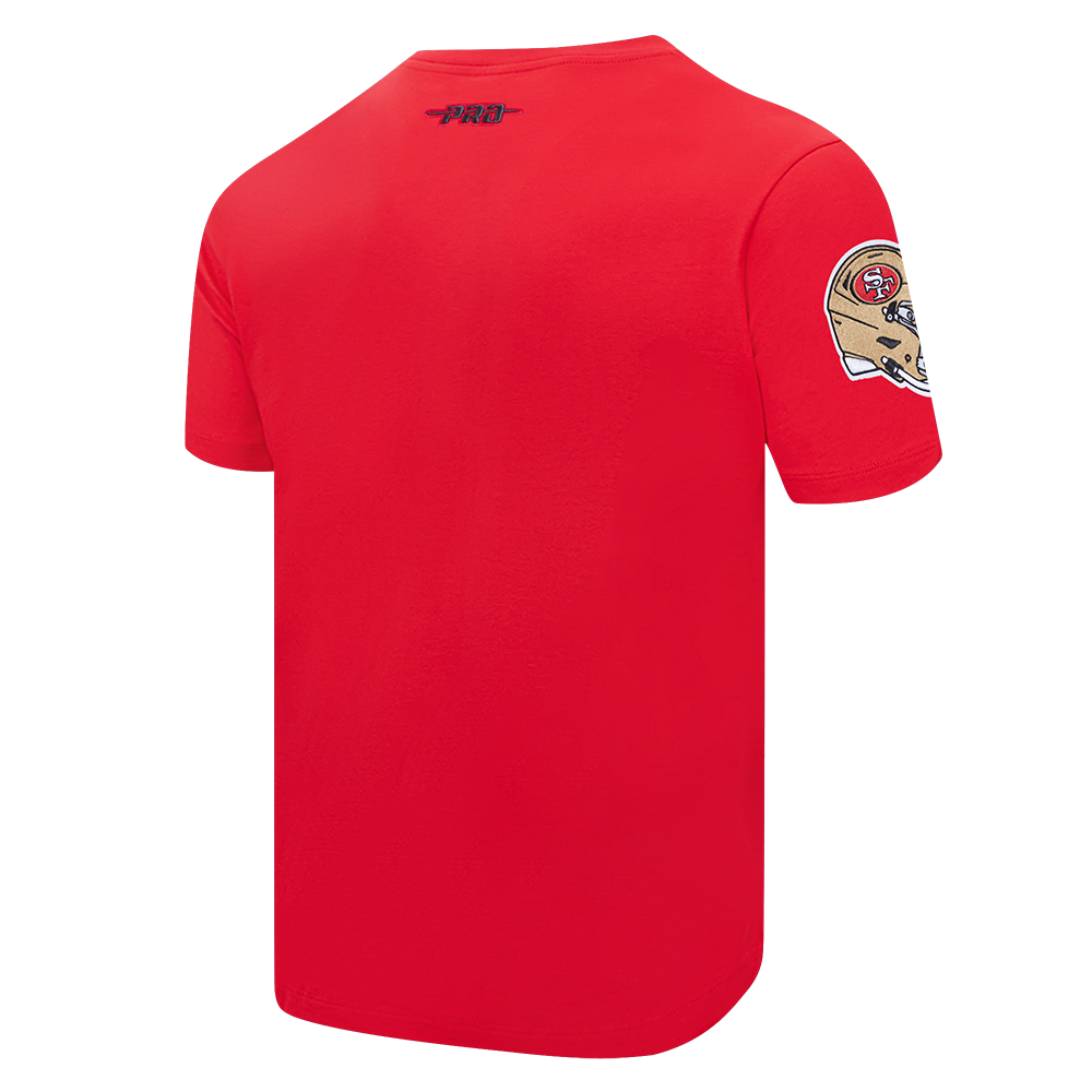 NFL SAN FRANCISCO 49ERS TEAM BADGE MEN'S SJ TEE (RED)