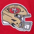NFL SAN FRANCISCO 49ERS TEAM BADGE MEN'S SJ TEE (RED)