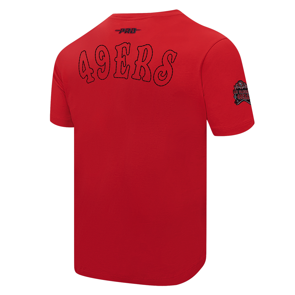 NFL SAN FRANCISCO 49ERS REBEL ATHLETICS MEN'S SJ TEE (RED)