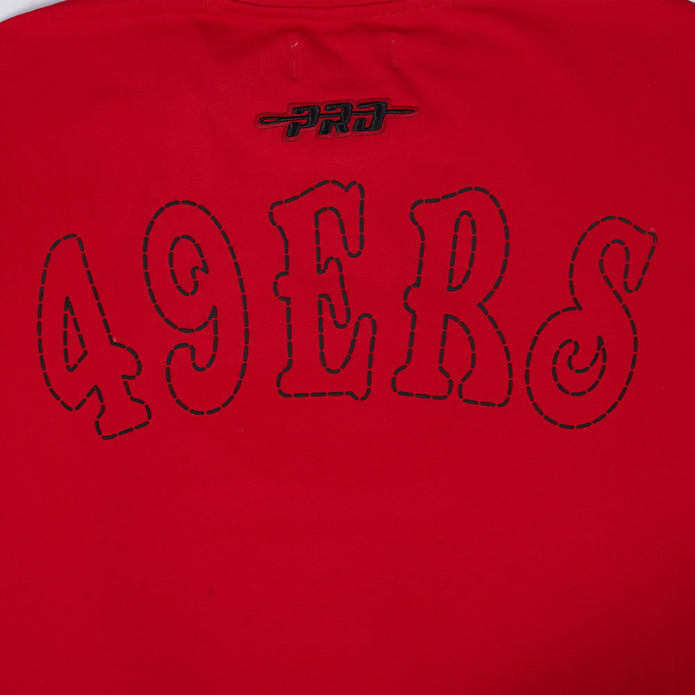 NFL SAN FRANCISCO 49ERS REBEL ATHLETICS MEN'S SJ TEE (RED)