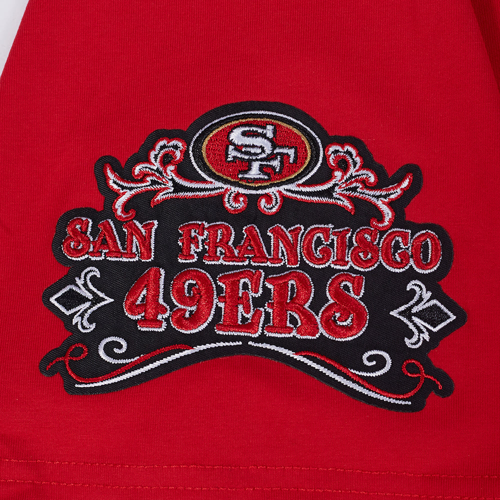 NFL SAN FRANCISCO 49ERS REBEL ATHLETICS MEN'S SJ TEE (RED)