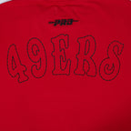 NFL SAN FRANCISCO 49ERS REBEL ATHLETICS MEN'S SJ TEE (RED)