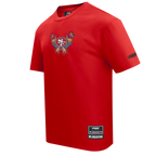 NFL SAN FRANCISCO 49ERS PARADISE T-SHIRT À MANCHES COURTES POUR HOMME (ROUGE)