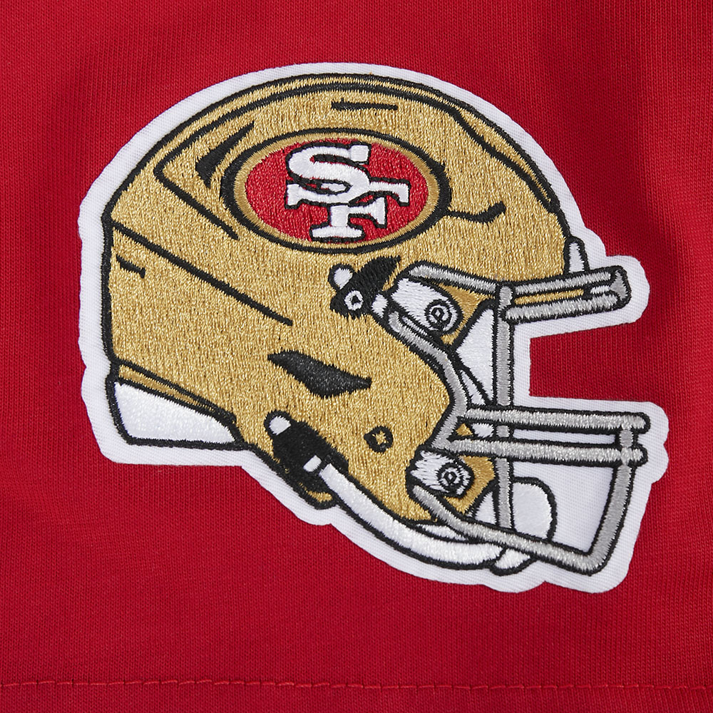 NFL SAN FRANCISCO 49ERS PARADISE T-SHIRT À MANCHES COURTES POUR HOMME (ROUGE)