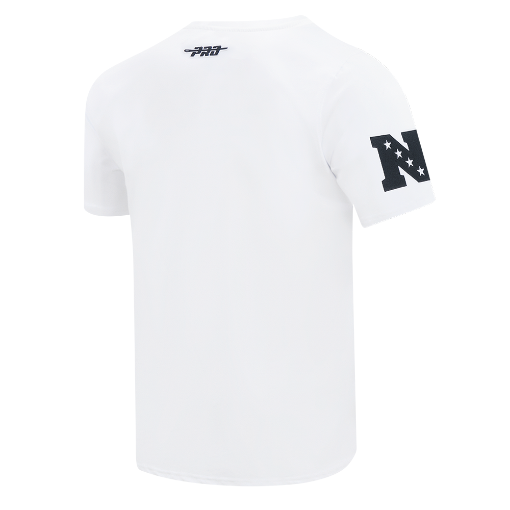 NFL SAN FRANCISCO 49ERS LETTERMAN T-SHIRT À MANCHES COURTES POUR HOMME (BLANC)