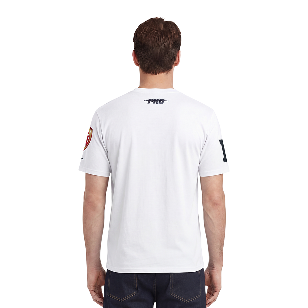 NFL SAN FRANCISCO 49ERS LETTERMAN MEN'S S/S TEE (WHITE)