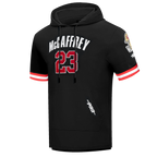 NFL SAN FRANCISCO 49ERS CHRISTIAN MCCAFFREY #23 CLASSIC PNN SS POUR HOMME (NOIR/ROUGE)