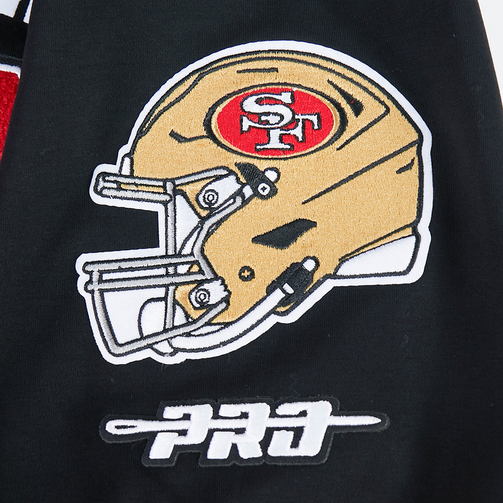 NFL SAN FRANCISCO 49ERS CHRISTIAN MCCAFFREY #23 CLASSIC PNN SS POUR HOMME (NOIR/ROUGE)