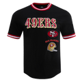 NFL SAN FRANCISCO 49ERS RETRO CLASSIC MEN'S TEE (BLACK/RED)