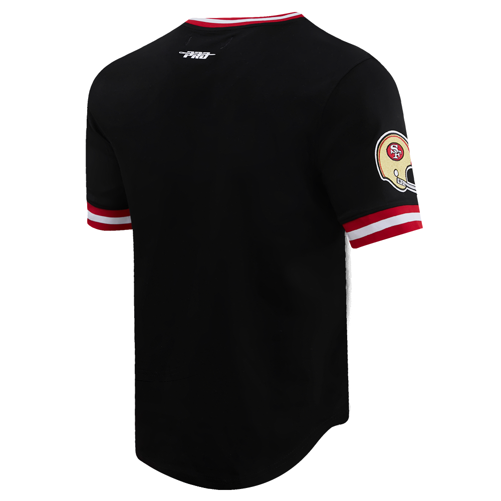 NFL SAN FRANCISCO 49ERS RETRO CLASSIC MEN'S TEE (BLACK/RED)