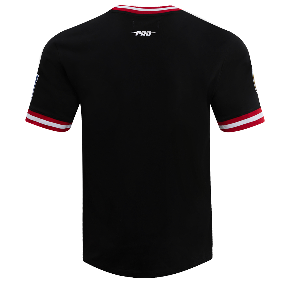 NFL SAN FRANCISCO 49ERS RETRO CLASSIC MEN'S TEE (BLACK/RED)