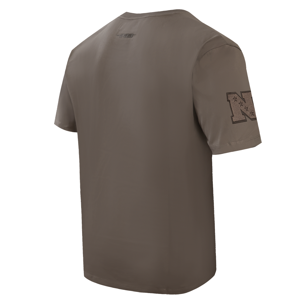 NFL SAN FRANCISCO 49ERS NEUTRAL DROP SHOULDER MEN'S TEE (DARK TAUPE)
