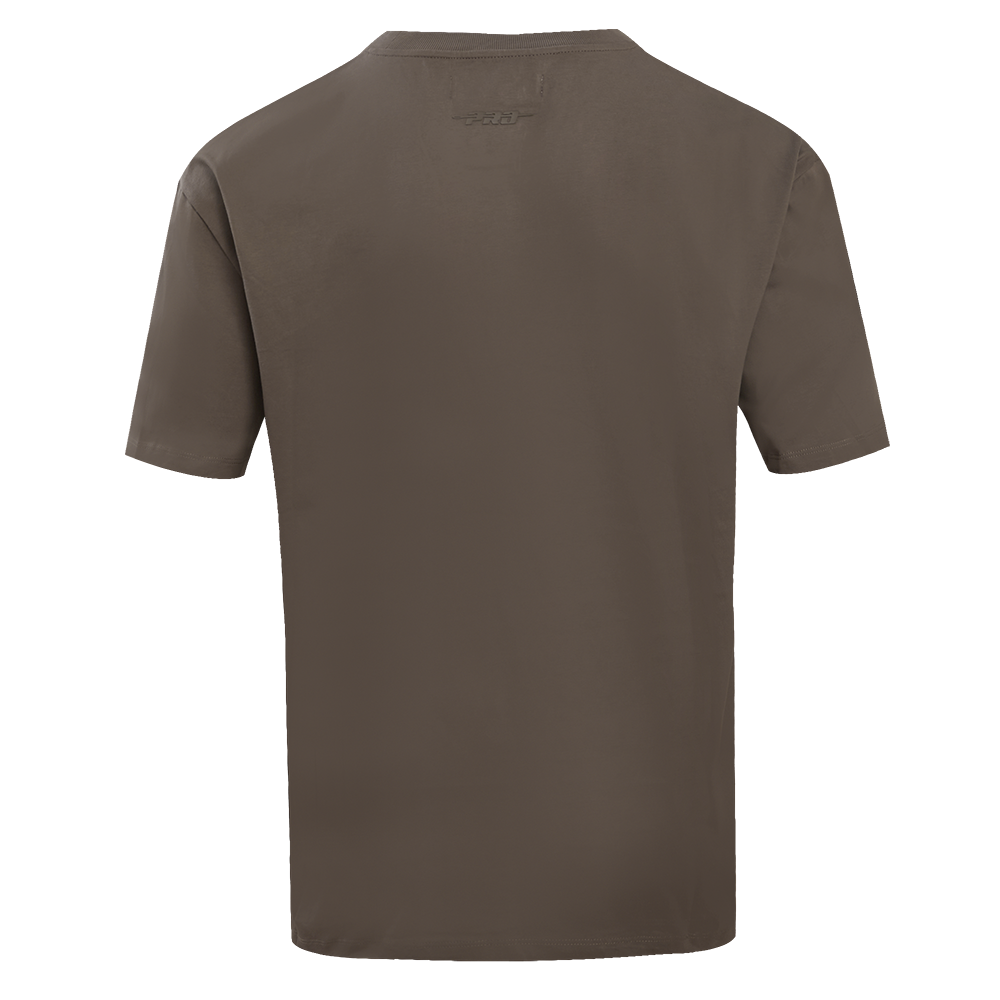 NFL SAN FRANCISCO 49ERS NEUTRAL DROP SHOULDER MEN'S TEE (DARK TAUPE)