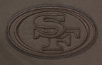 NFL SAN FRANCISCO 49ERS NEUTRAL DROP SHOULDER MEN'S TEE (DARK TAUPE)