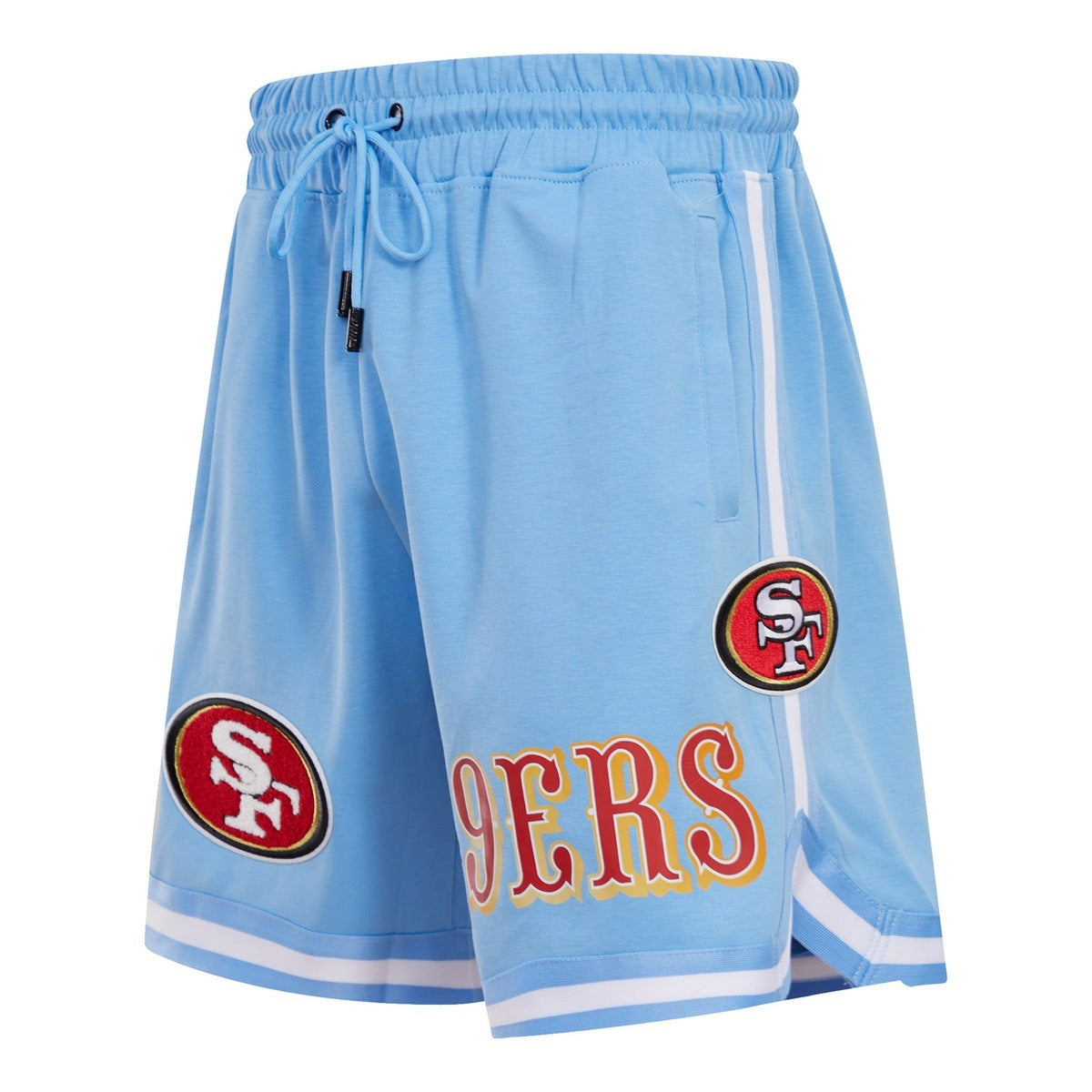 NFL SAN FRANCISCO 49ERS CLASSIC CHENILLE MEN'S SHORT (UNIVERSITY BLUE)