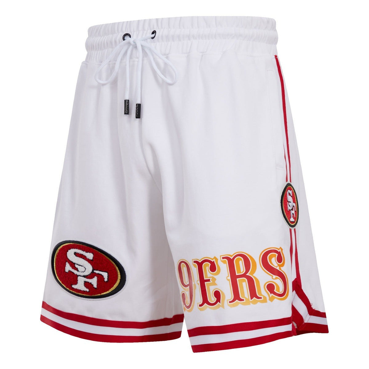 NFL SAN FRANCISCO 49ERS CLASSIC CHENILLE MEN'S SHORT (WHITE)