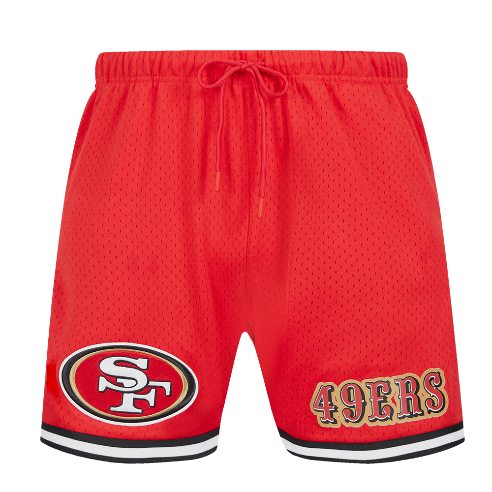 NFL SAN FRANCISCO 49ERS CLASSIC MESH MEN'S SHORT (RED/BLACK)