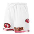 NFL SAN FRANCISCO 49ERS CLASSIC MESH SHORT POUR HOMME (BLANC/ROUGE)