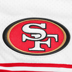 NFL SAN FRANCISCO 49ERS CLASSIC MESH SHORT POUR HOMME (BLANC/ROUGE)