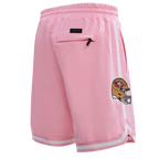 NFL SAN FRANCISCO 49ERS CLASSIC CHENILLE SHORT EN MAILLE DOUBLE (ROSE)