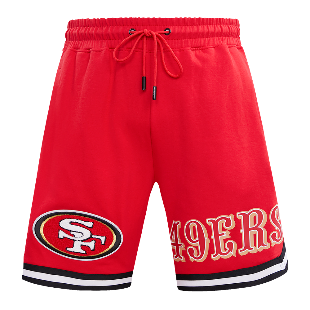 NFL SAN FRANCISCO 49ERS CLASSIC CHENILLE DK SHORT (RED)