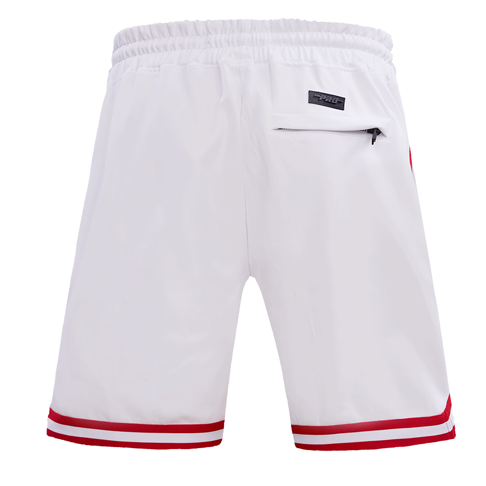 NFL SAN FRANCISCO 49ERS CLASSIC CHENILLE SHORT EN MAILLE DOUBLE (BLANC)